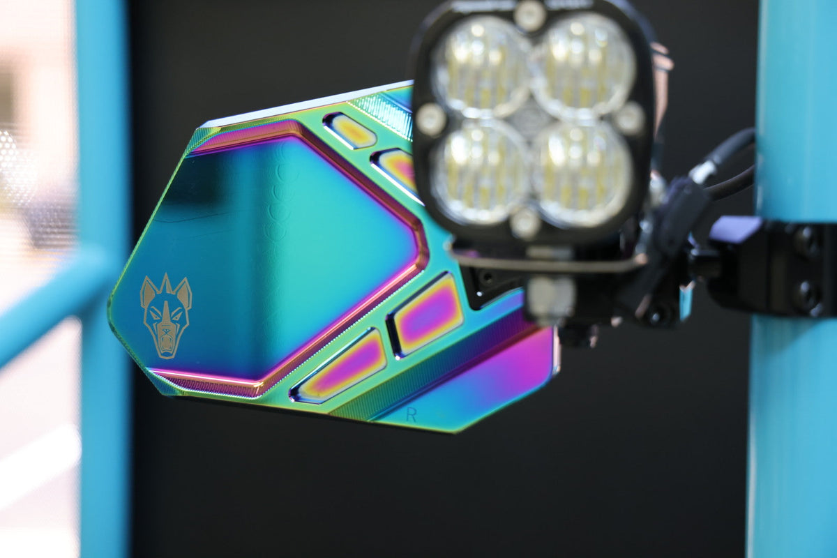 Cuero Pro UTV Side Mirror Oil Slick (Set of Two) PREORDER