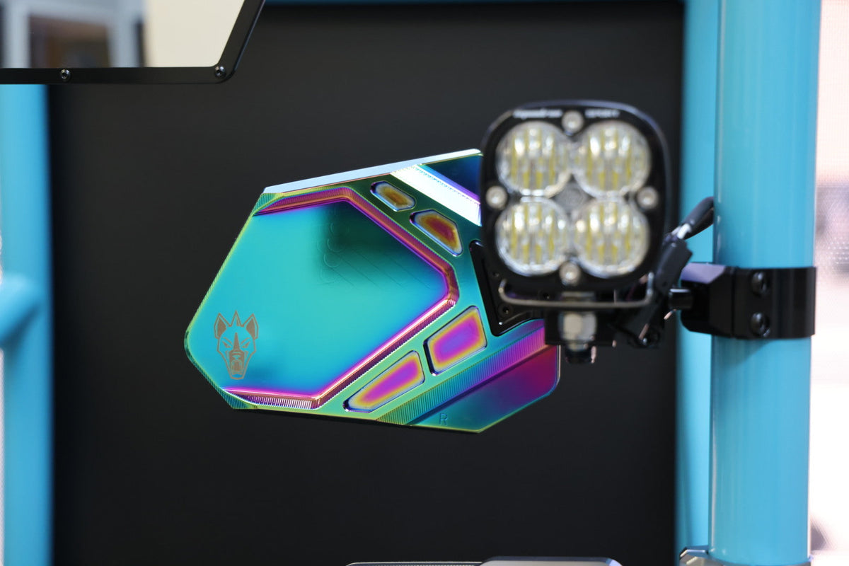 Cuero Pro UTV Side Mirror Oil Slick (Set of Two) PREORDER