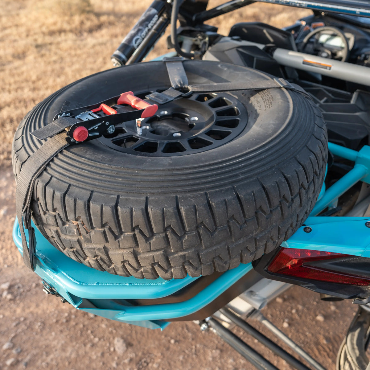 Chupacabra Offroad B2G Can Am X3 Rear Storage and Tire Rack