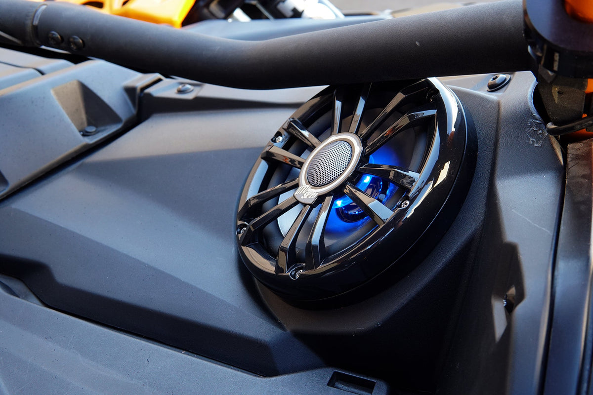 Can-Am® X3 6.5" Dash Panel Speaker Enclosures | UTVS-X3-DP65