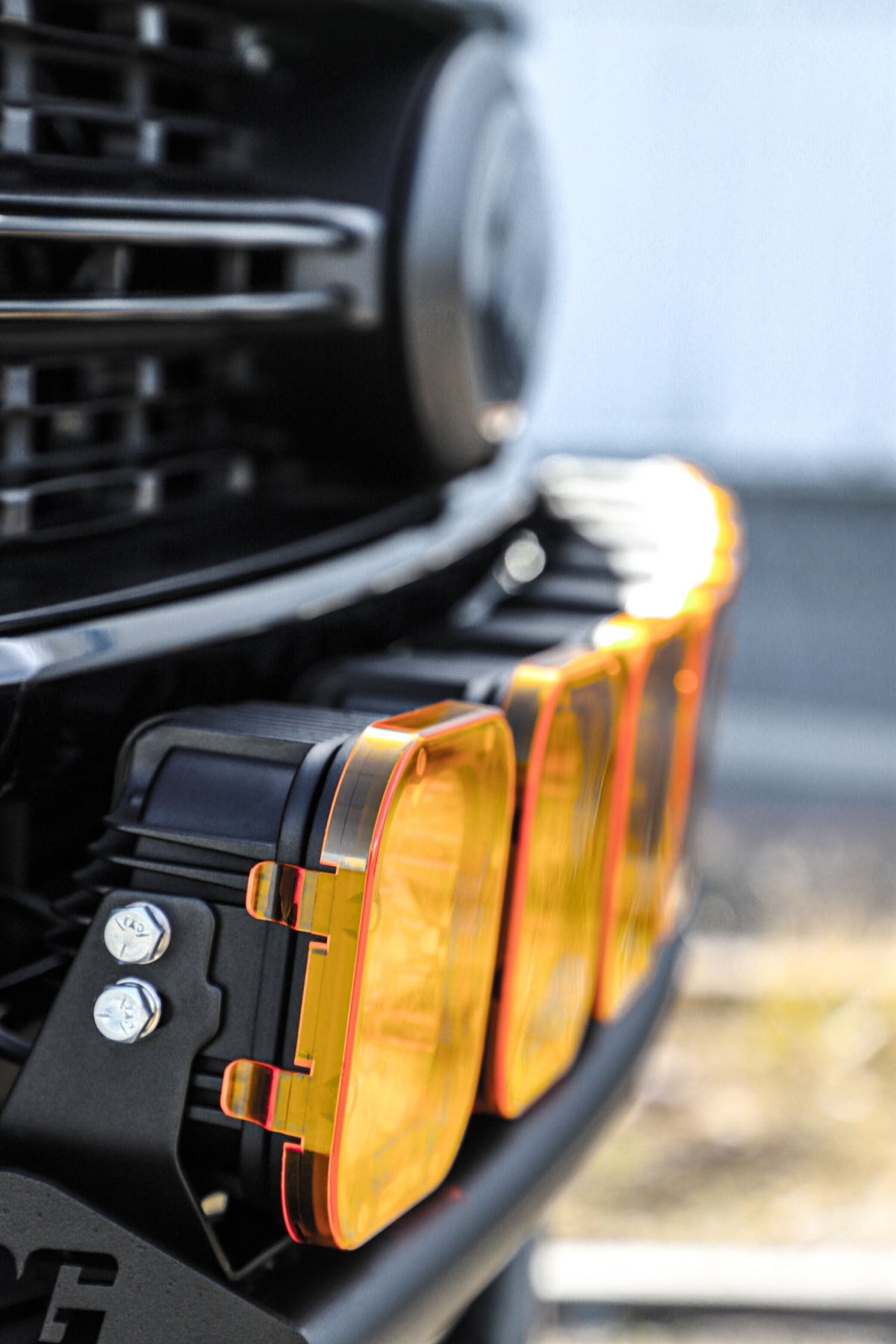 Ford F250 Bumper LED Light Bar 8 Pods GGLIGHTING