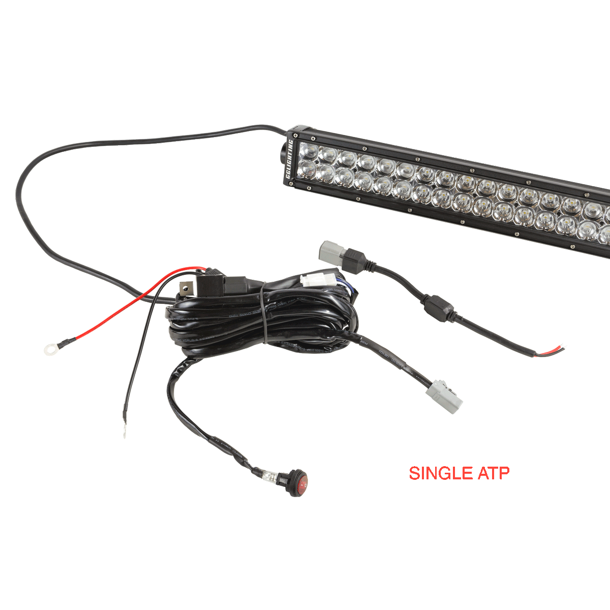 Single Offroad Light Relay Harness