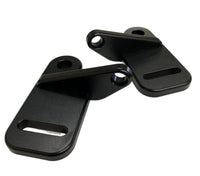 Mounting brackets for A-pillar lights to attach a pair of extra trail lights to your Jeep Wrangler model years 2017-2023