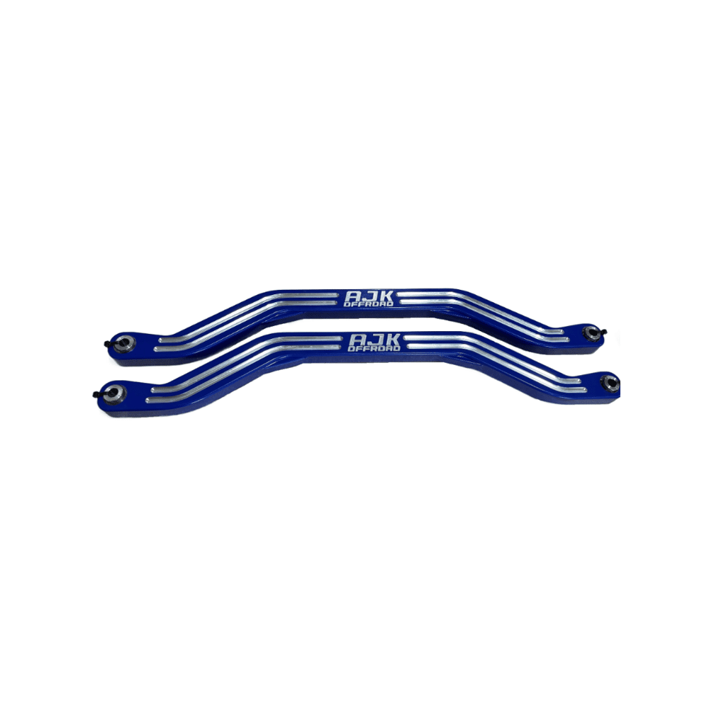 Polaris Pro R / Turbo R High Clearance Radius Rods  AJK Offroad Blue Lower 