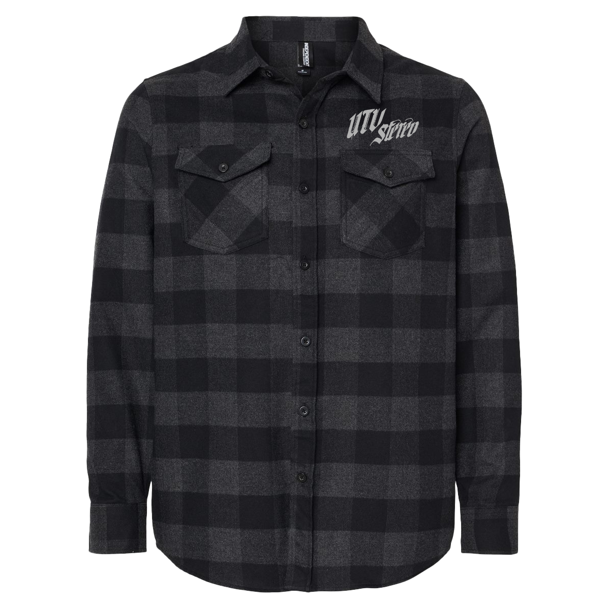 UTV Stereo Unisex Embroidered Flannel | UTVS-A-FLANNEL-U-CHR