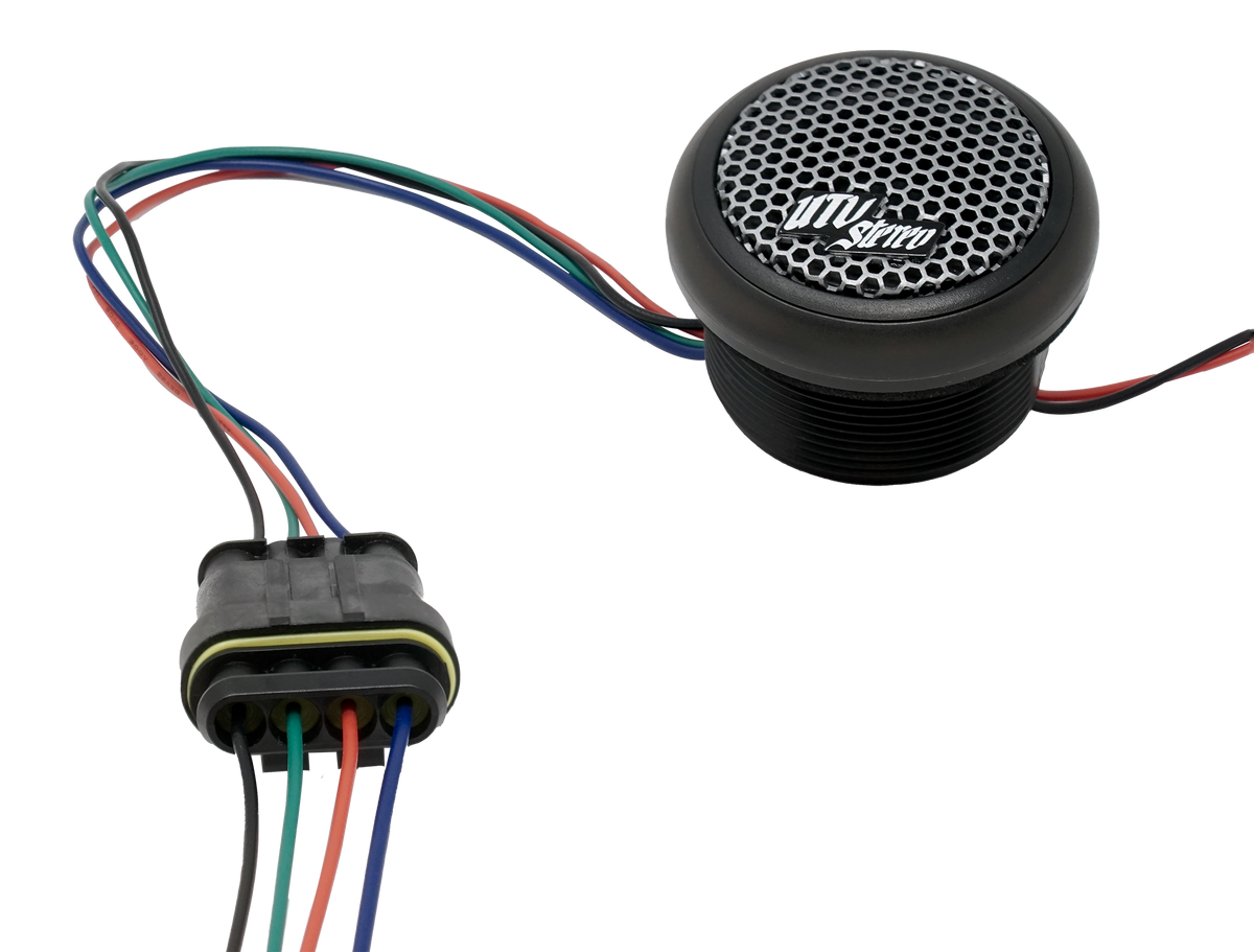 Pro Series 1" Tweeter w/ Built In RGB LED (Pair) | UTVS-PTW