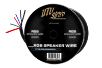 6 Conductor RGB Speaker Wire - 50' | UTVS-RGB-SPWIRE-50