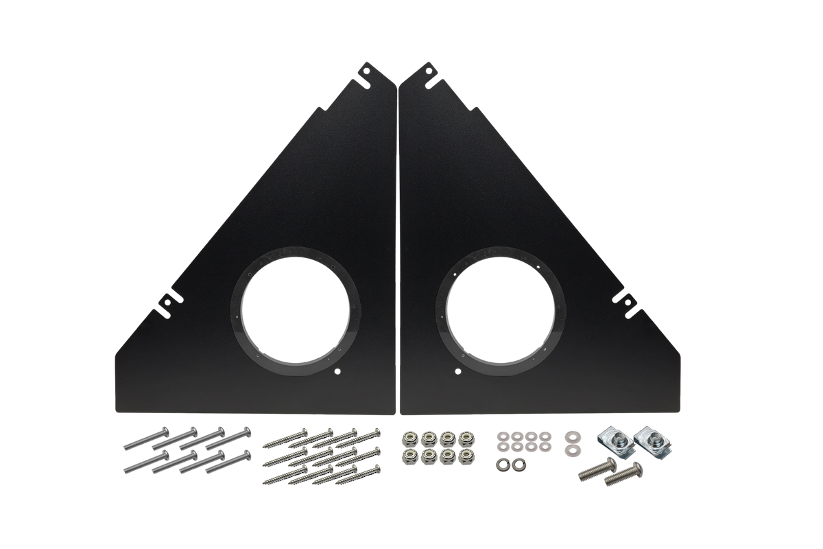 Polaris® Ranger 1500 Front Overhead Speaker Adapters (Pair) | UTVS-RNG-OSA-FRONT