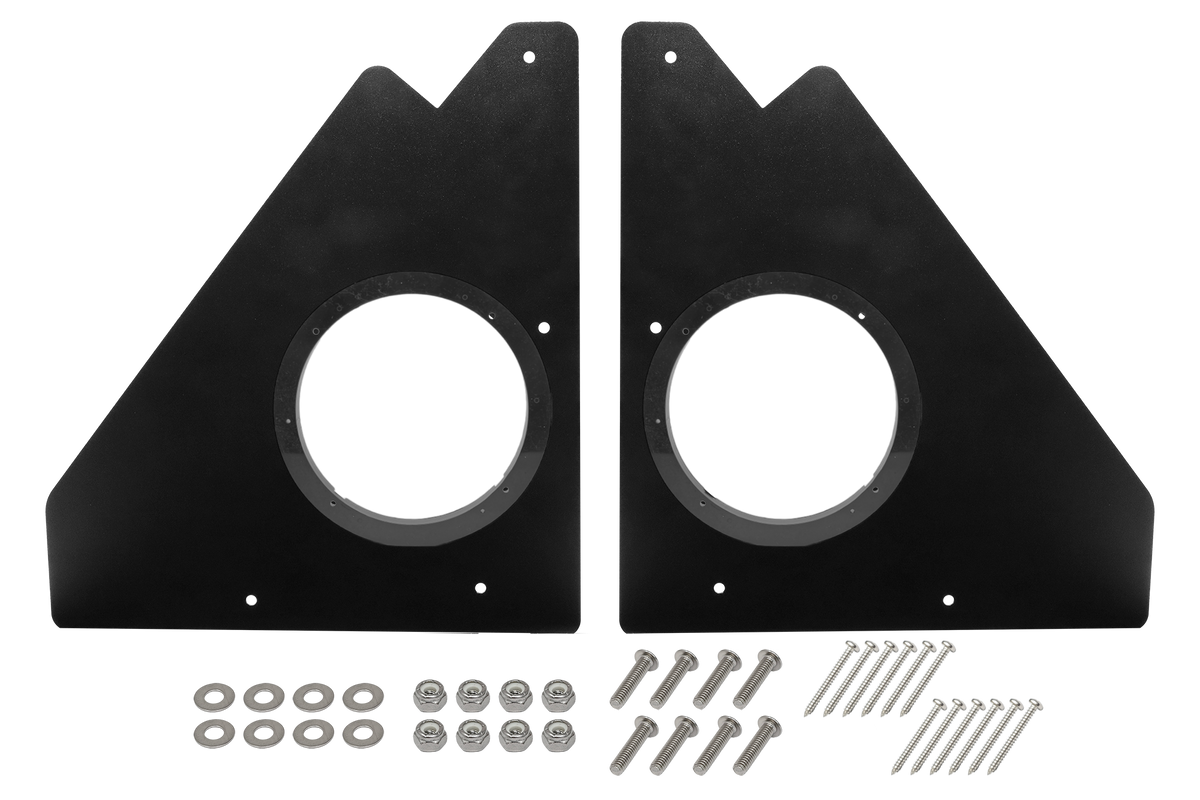 Polaris® Ranger 1500 Rear Overhead Speaker Adapters (Pair) | UTVS-RNG-OSA-REAR