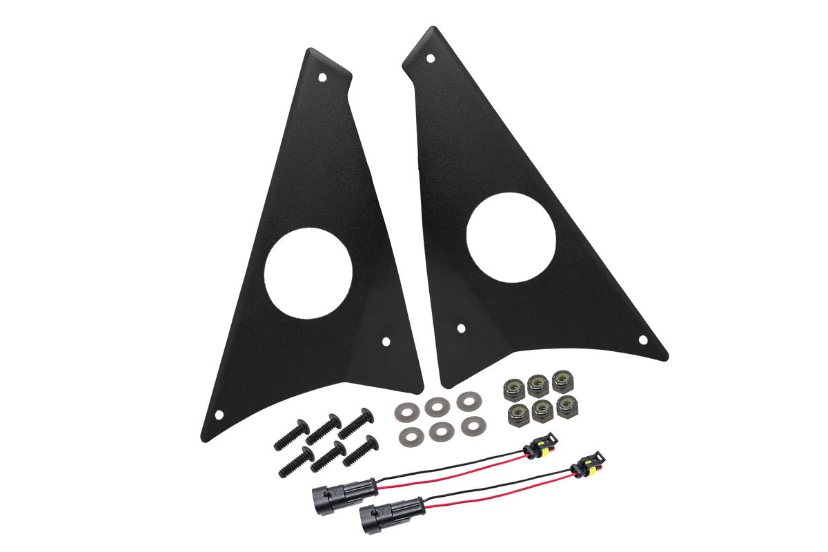 Polaris® Ranger 1500 A-Pillar Tweeter Adapter (Pair) | UTVS-RNG-TSA