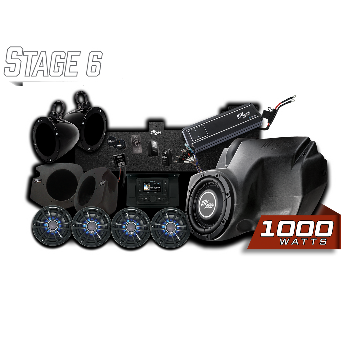 RZR® Signature Series Stage 6 Stereo Kit | UTVS-RZR-S6-S