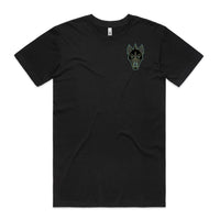 Premium Neon Lazer Unisex Black T-Shirt