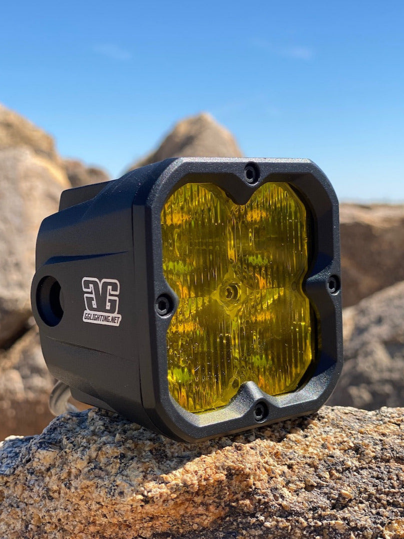 Amber Race Series Offroad LED Pod GG Lighting