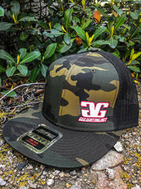 GG Lighting Hat Camo Hat Flat Bill Racing Off Road LED OTTO SNAP BACK MESH