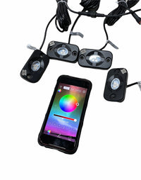 RGB LED Color Changing Rock Lights