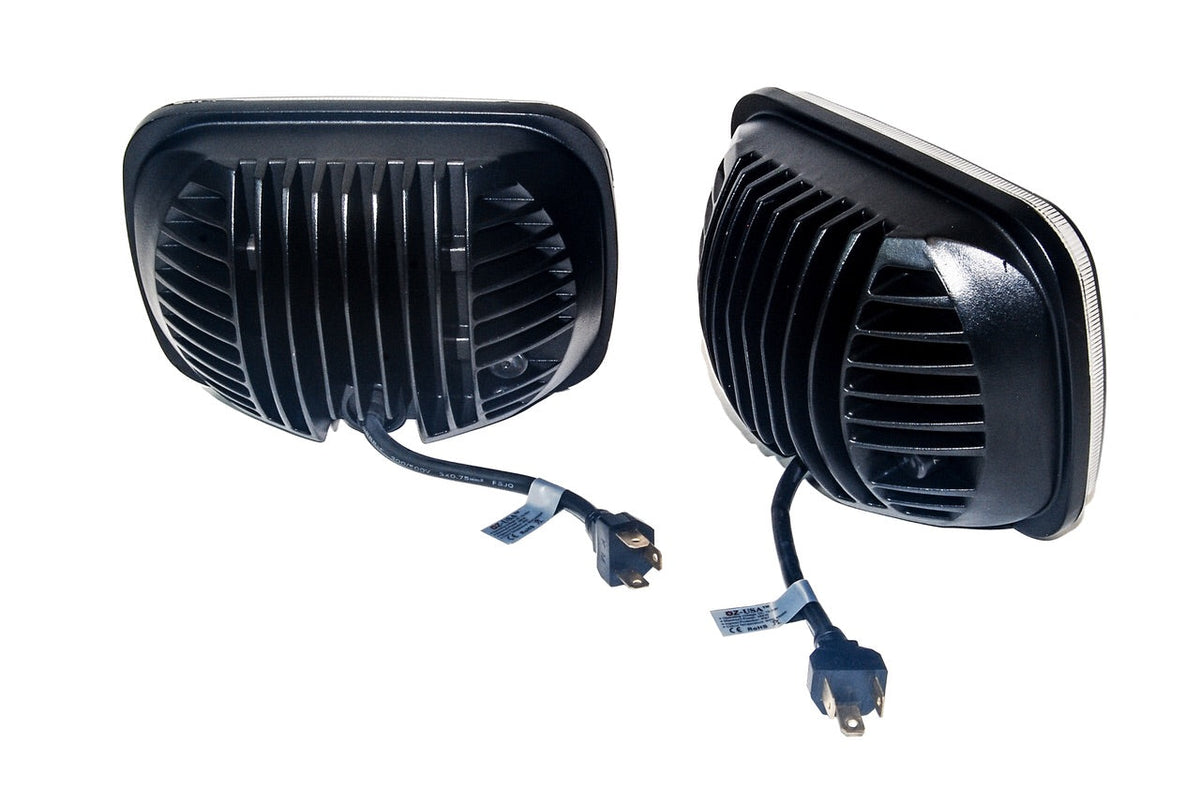 Rectangle Hi & Low Beam Headlight Replacement