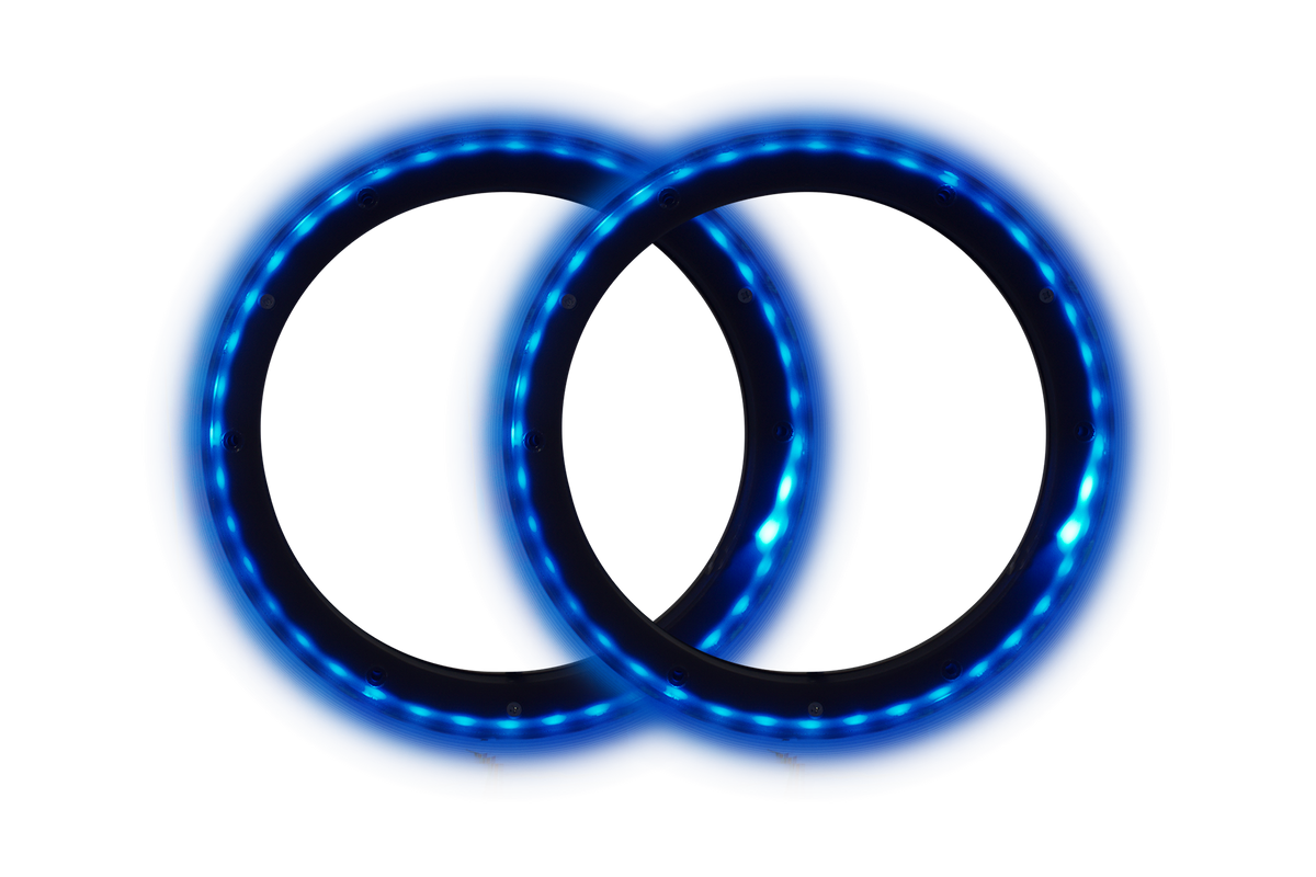 8" RGB LED Speaker Rings (Pair) | UTVS-8LSR