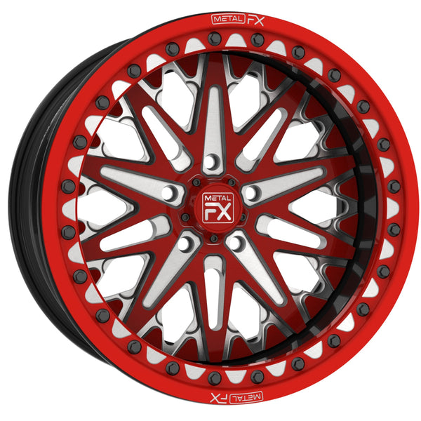 best 17" assassin r, forged 3-piece, beadlock, custom at metal fx offroad