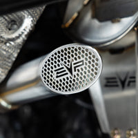 EVP Racing Shocker Electric Side-Dump Down Pipe with Bullet Muffler for 2024 Can-Am Maverick R