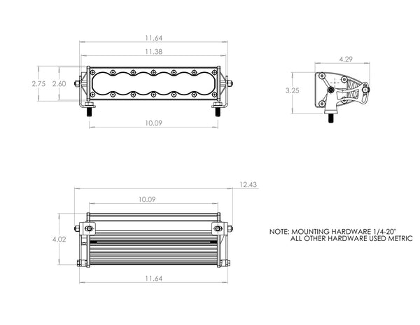 Baja Designs OnX6 Racer Edition LED Light Bar (9-16 Week Lead Time)