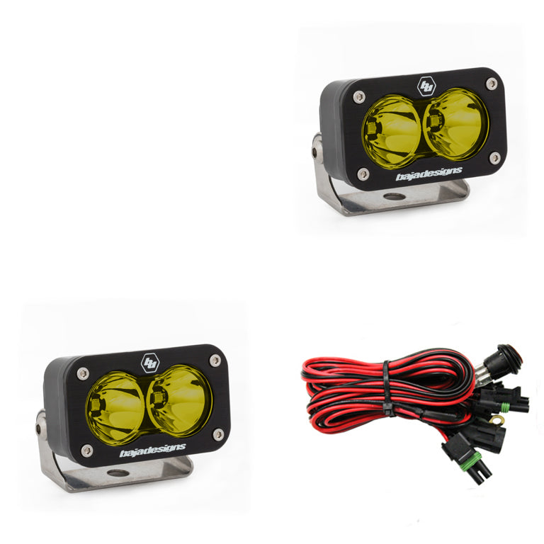 Baja Designs S2 Sport, Pair Spot LED, Amber (8 Week Lead Time)