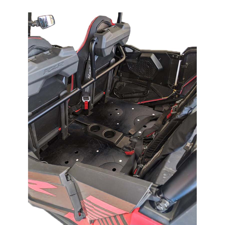 Cargo Rack / Dog Seat - Back Seat Conversion Kit | Polaris RZR XP 4 Turbo