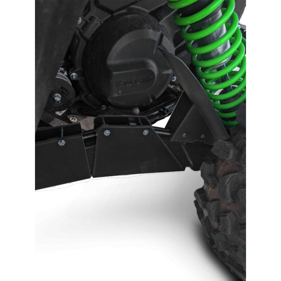 Trailing Wrap Around Arm Guards  |  UHMW  |  Kawasaki Teryx KRX 1000