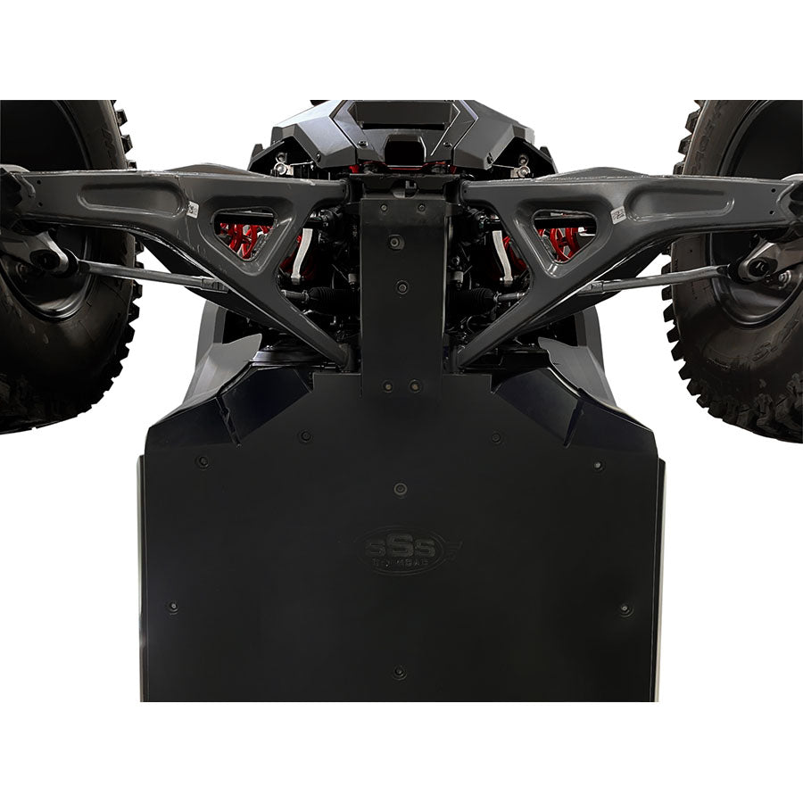 Skid Plate  |  Premium 3-Piece  |  UHMW  |  Polaris RZR Turbo R 4