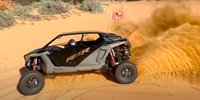 Polaris RZR Turbo R 4-Seat Off Camber Roll Cage